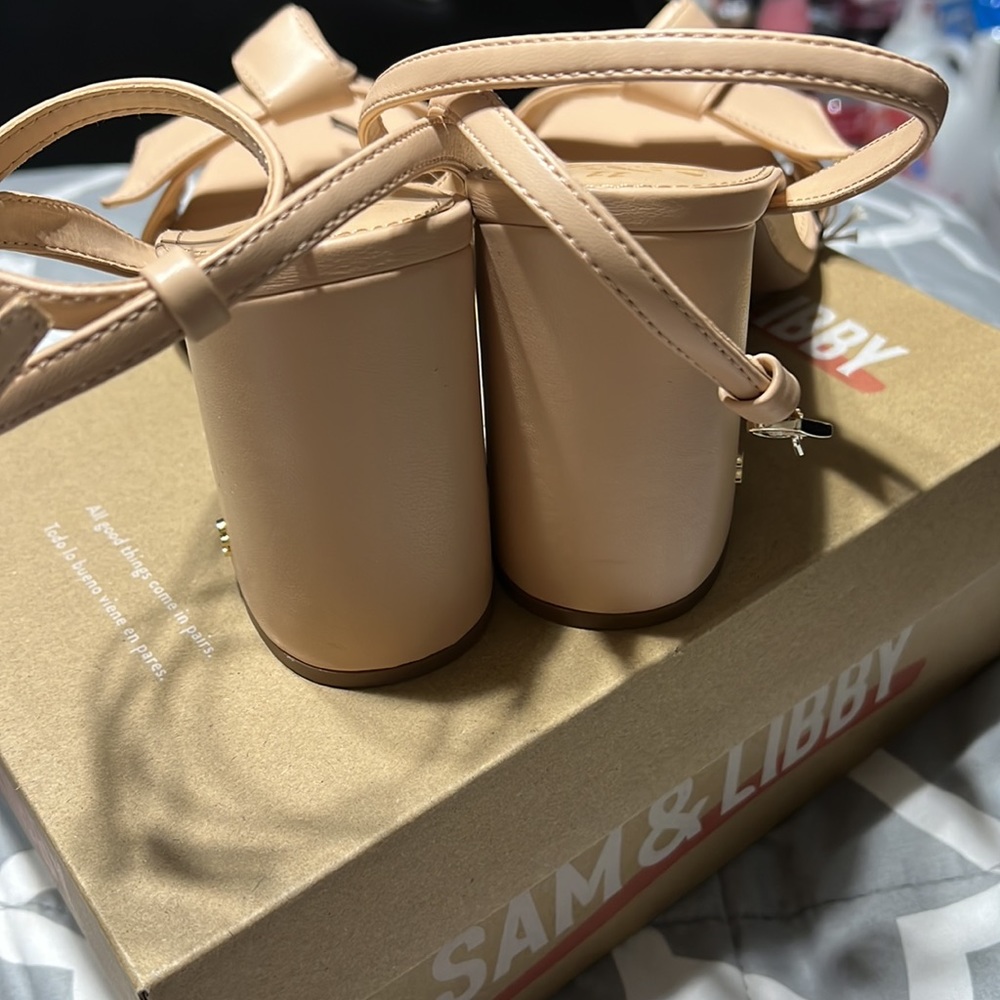 NWT Sam & Libby Chunky heels. Size 11 - Picture 4 of 4